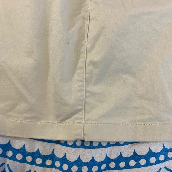 💚👗VINEYARD VINES KAHKI SKIRT👗💚10 PREPPY ACADEMIA SOUTHERN ADORABLE EUC 16.5” - Picture 8 of 12